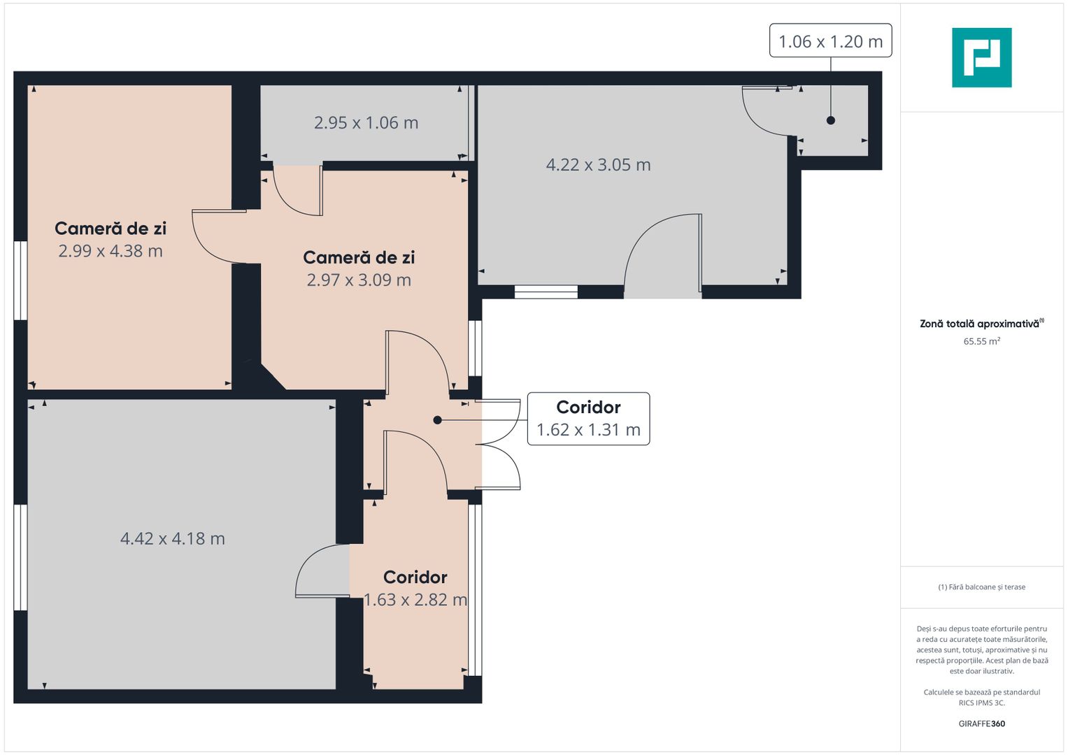 Teren de inchiriat pe 6 Vanatori - Poză 4