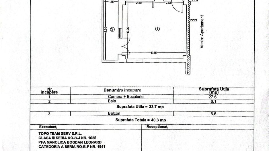 Mamaia Nord(cod04)-Garsoniera confort 1 mobilata-utilata - Poză 4
