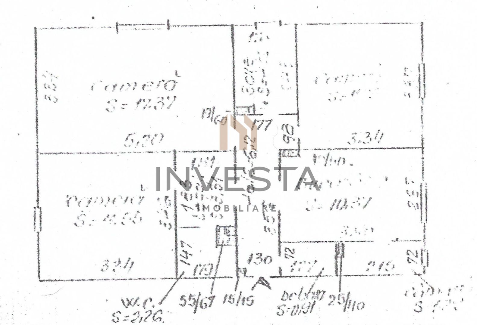 Apartament Modern 3 Camere Decomandat in Zorilor | Zona Eugen Ionesco - Schiță 9