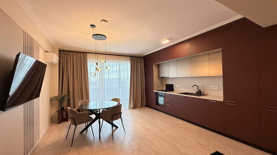 Comision 0% Apartament 2 camere | 54 mp | Balcon 7 mp | Etaj 1 | Mobilat - Poză 1