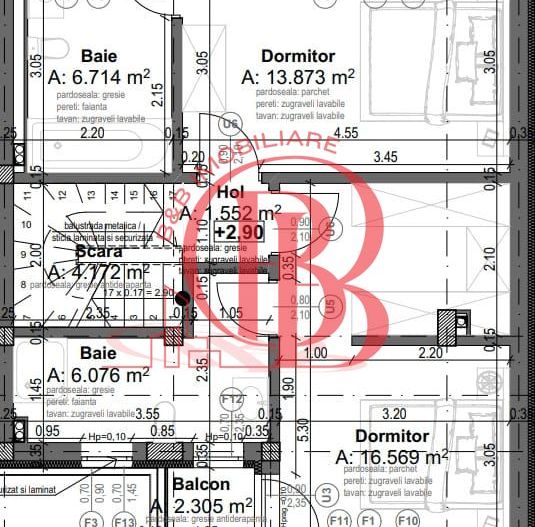 Vila de tip duplex 4 camere  Titan Pallady - Schiță 7