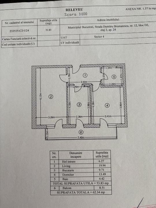 Apartament Premium mobilat , utilat 2 camere Grand Kristal - Poză 14