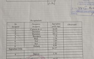 Apartament 3 camere 58mp in zona Tatarasi - Poză 15