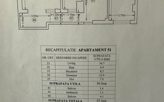 TATARASI - BLOC NOU FINALIZAT - ETAJ INTERMEDIAR - 2 CAMERE DECOMANDAT - Poză 8