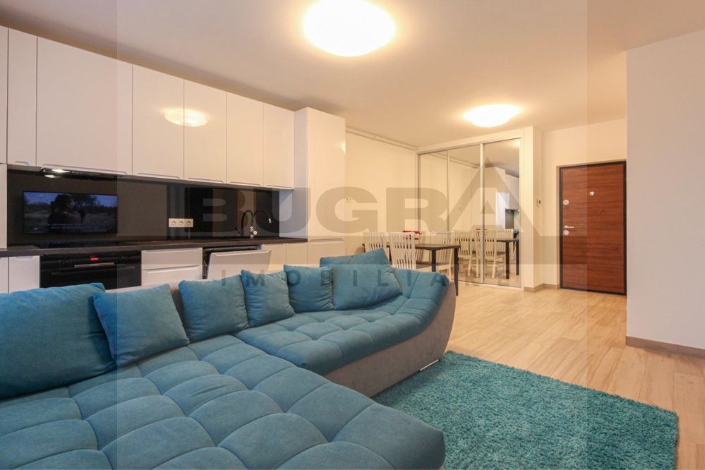 Apartament de 2 camere,50mp, ultrafinisat, parcare, zona Amethyst - Poză 4