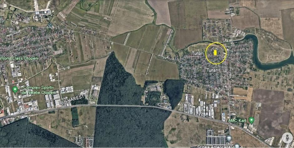Tunari, langa Primarie, cu pozitie excelenta, 8.800 mp. teren stradal 1 Decembrie - Poză 3