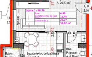 APARTAMENT DE VANZARE 2 CAMERE SOPOR - Poză 2