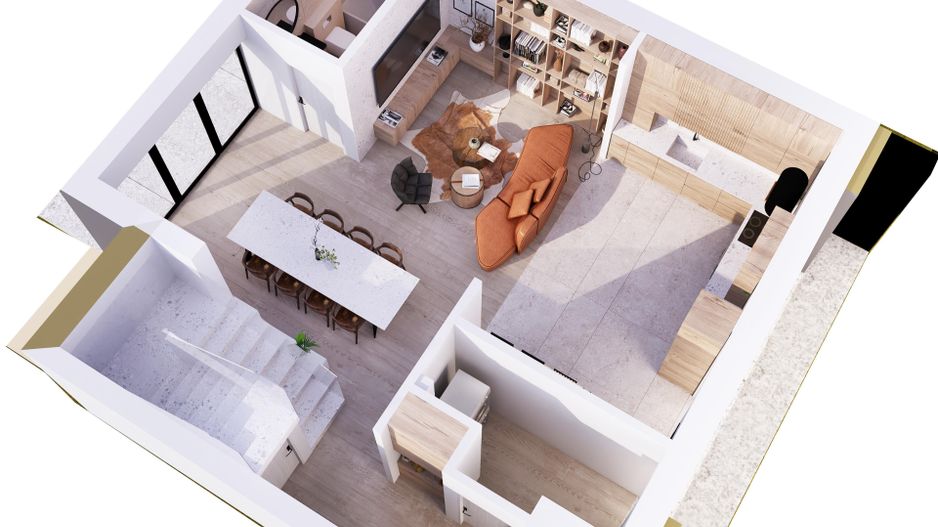 Casa de vanzare - Proiect nou in Sura Mica - Sibiu - Poză 4