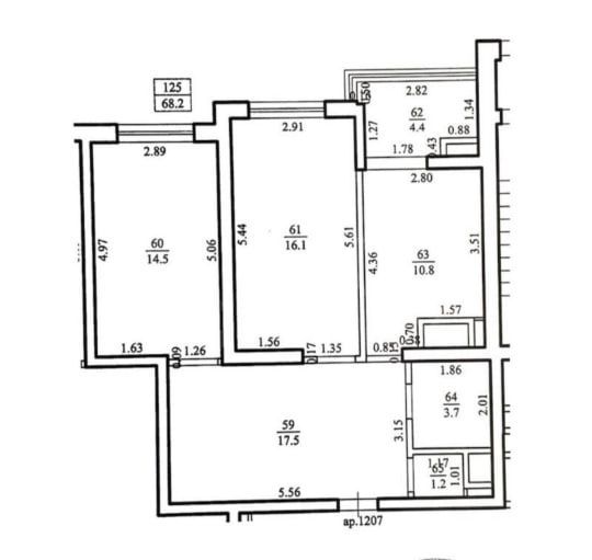Vânzare, apartament, 2 camere, strada Vasile Lupu, Buiucani - Poză 3