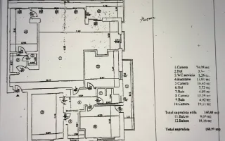 Apartament premium | Primaverii - Schiță 21