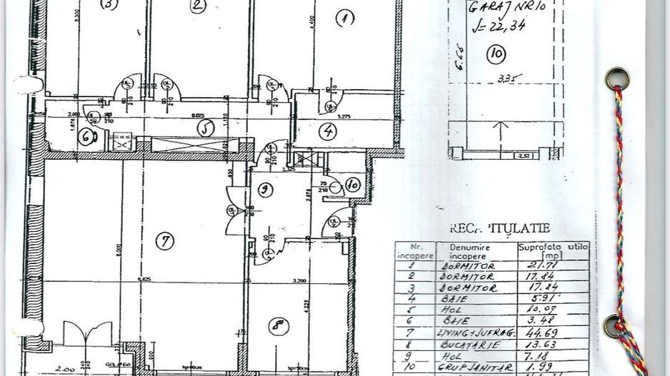 4 CAMERE- 144 MP UTILI || DECOMANDAT || FLOREASCA - Schiță 29