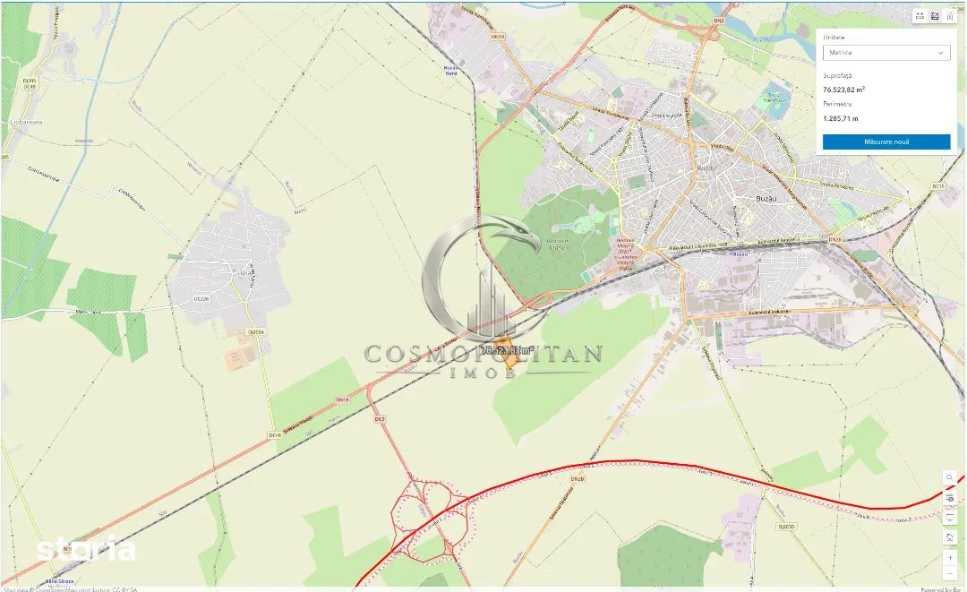 Teren intravilan ~ Buzau – iesirea spre Ploiesti ~ in apropiere de A7 - Poză 3