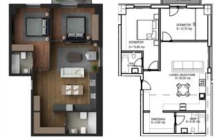 Apartament cu 3 camere - Apărătorii Patriei, sector 4, București - Poză 2