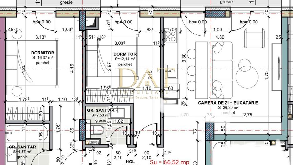Comision zero | 3 camere | 2 bai | 2 balcoane | Terra Gardens - Poză 2