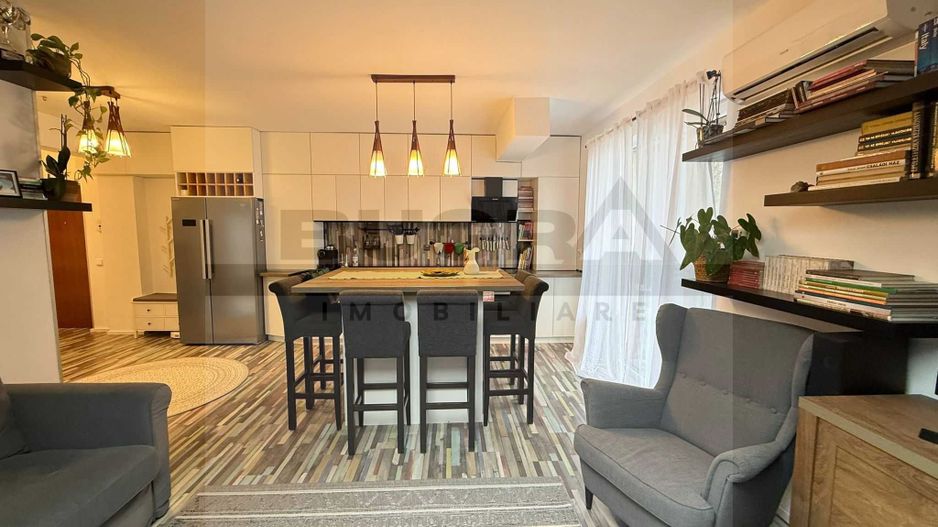 Apartament 2 camere, 52mp, 2 terase, parcare, zona Edgar Quinet - Poză 1