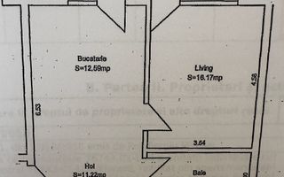 Apartament 1 cameră cu balcon generos – Florești, zona Eroilor. - Poză 4