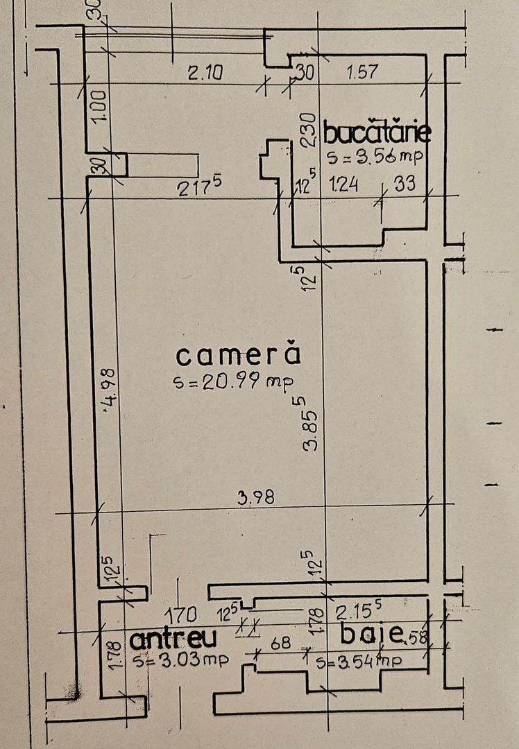Garsonieră tip D, Aluminei, Oradea, 60 000 Euro. Comision 0 - Poză 6