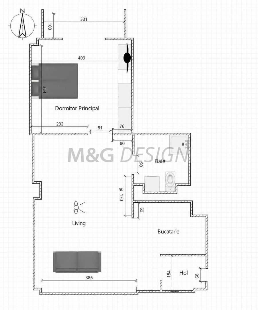 Apartament 2 camere bloc nou etaj 2 - Poză 7