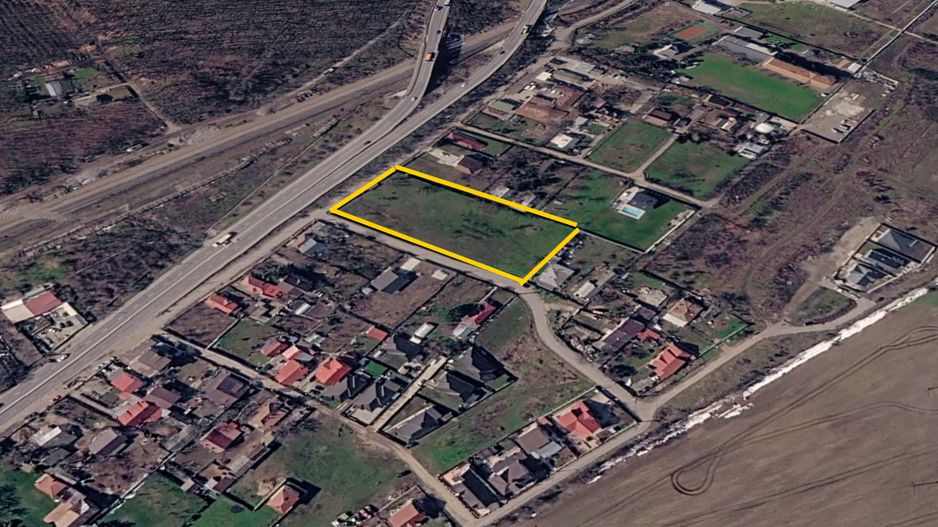 Teren cu toate utilitatile Buftea, deschidere dubla - Poză 2