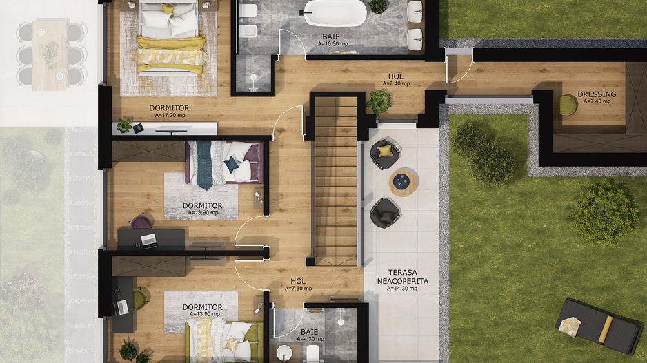 Vila in ansamblu exclusivist, acces la piscină și facilități premium - Poză 11