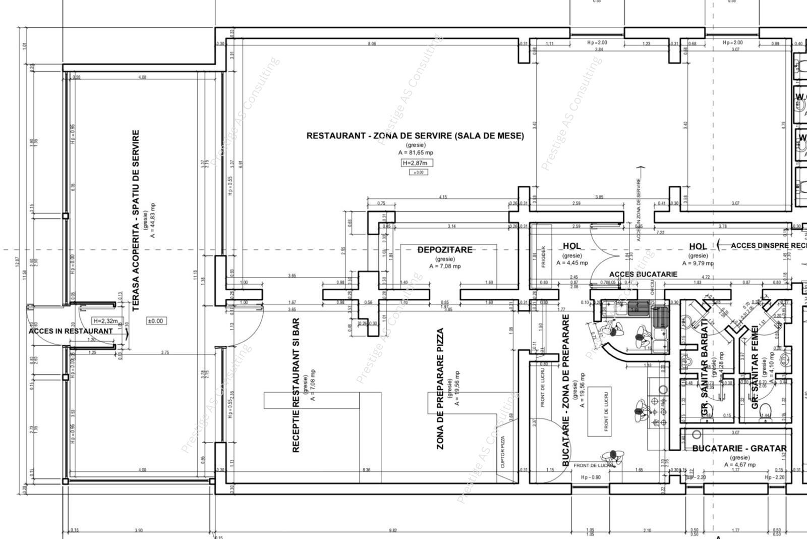 Lipovei Spatiu restaurant ready-to-use| investitie minima | facilitati la start - Schiță 7