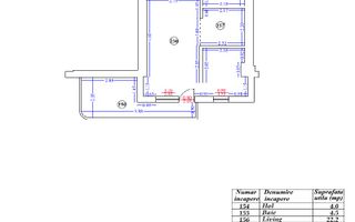 Apartament cu 2 camere  - Pipera - Schiță 7