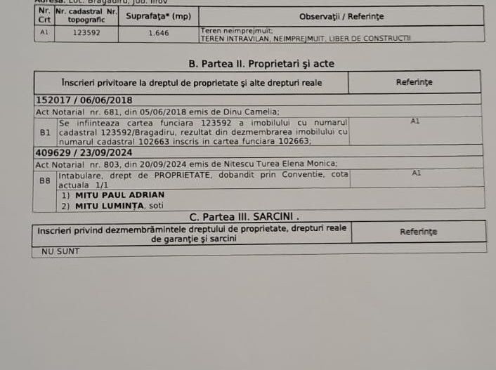 Teren intravilan 2944 mp Rubinului/Bragadiru - Poză 4