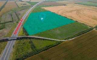 Teren 12 ha la Autostrada A1 cu PUZ aprobat - Poză 1