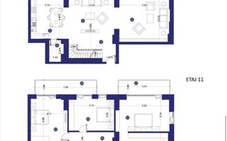 Duplex 5 camere 251 MP 8 Parcari Ștefan cel Mare - Parcul Circului - Poză 19