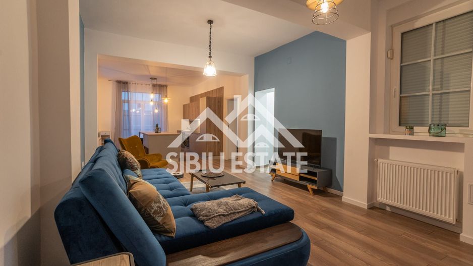 Apartament de inchiriat 3 camere cu grădină-Zona Calea Cisnadiei - Poză 1