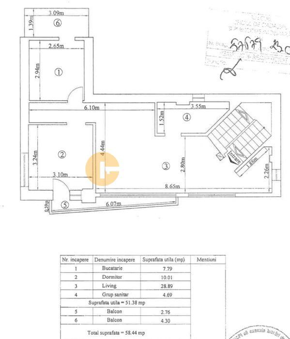 PALAS CAMPUS - BLOC NOU - 2 CAMERE - MOBILAT SI UTILAT - Poză 5