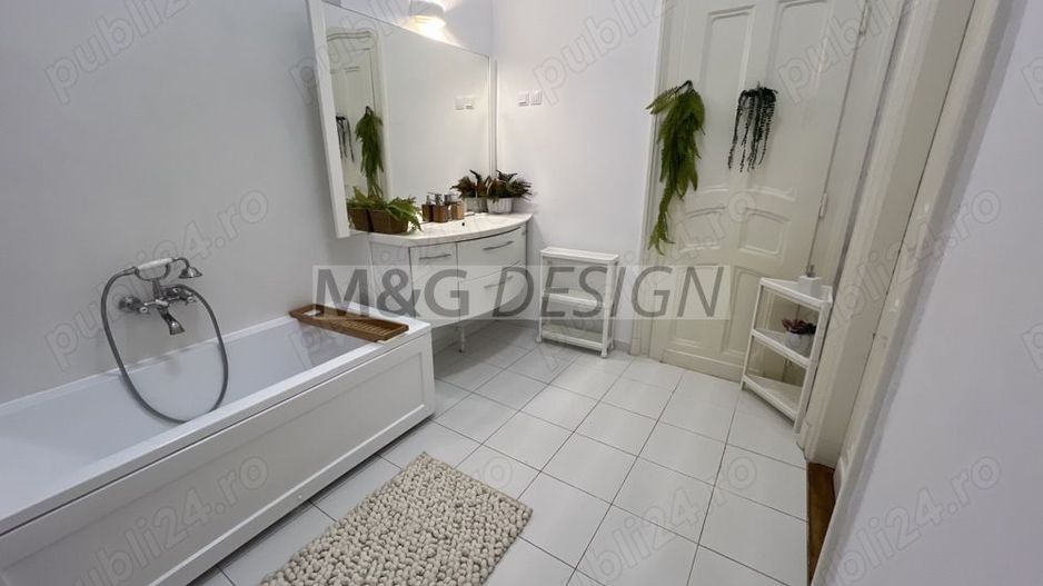 3 camere 104mp etaj 1 vedere in Piata Victoriei complet utilat si mobilat - Poză 5