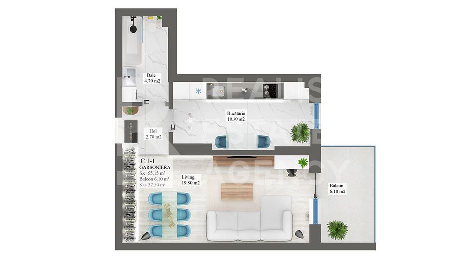 Vânzare, Garsonieră Premium,  București - Poză 8