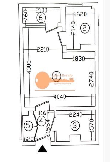 Garsonieră 30 m² Dristor – Fizicienilor 7 min Metrou - Schiță 8