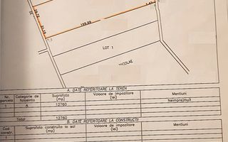 TEREN DE VANZARE 12760MP COMUNA DASCALU - Poză 6