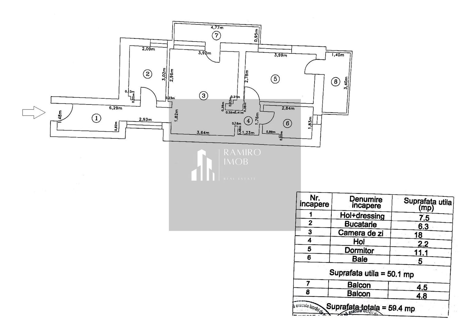 Apartament 2 camere 60mp 2023 -Soseaua Viilor / Parcul Carol - Poză 4