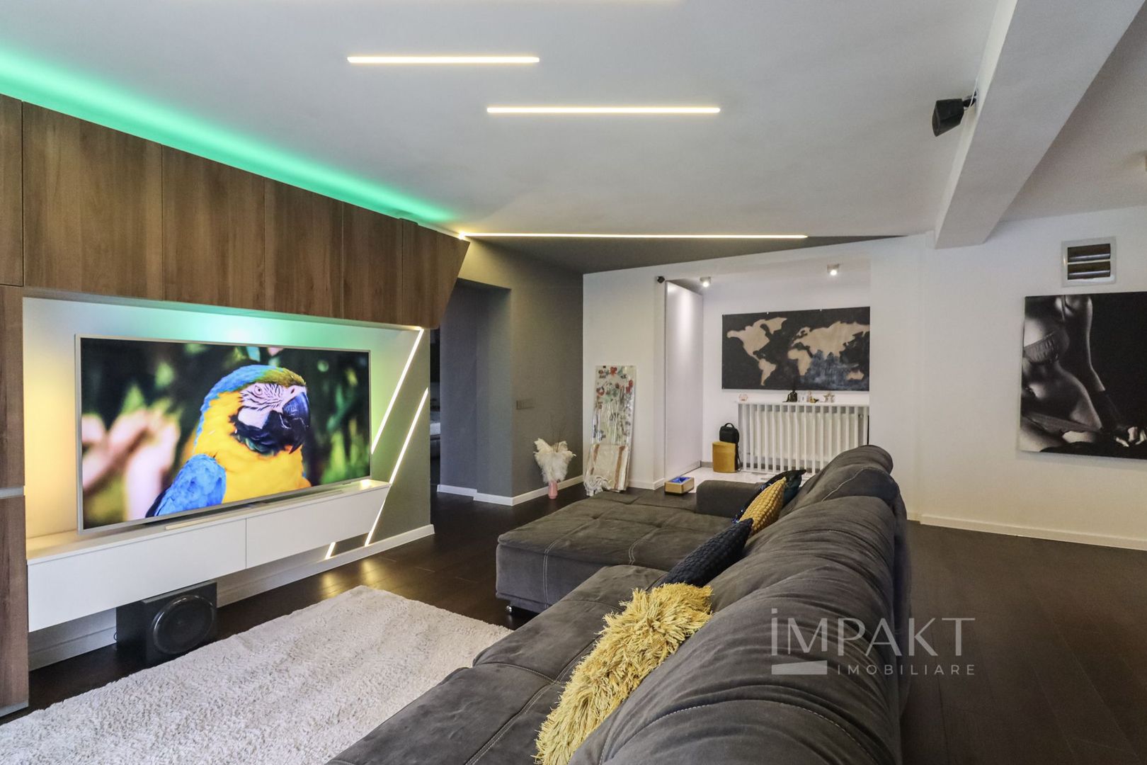 Apartament spatios cu balcon si terasa, complet mobilat, Europa! - Poză 4