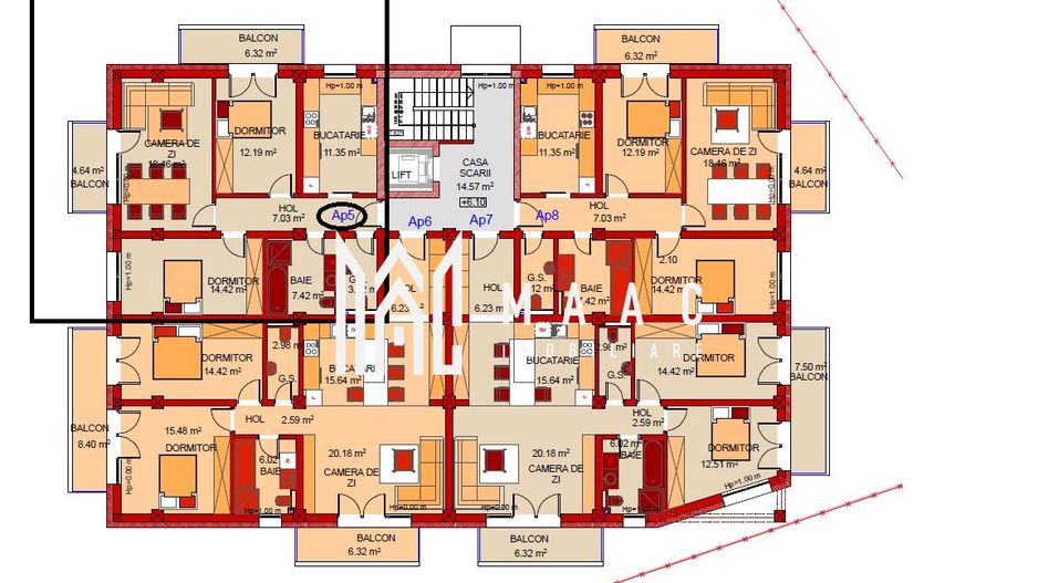 Apartament 3 camere | Etaj 2 | Parcare | Comision 0 | Brana - Poză 1