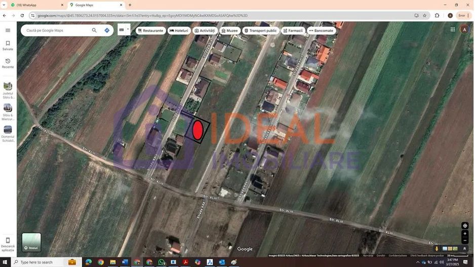 Teren intravilan – Cristian, zona serelor - Poză 1