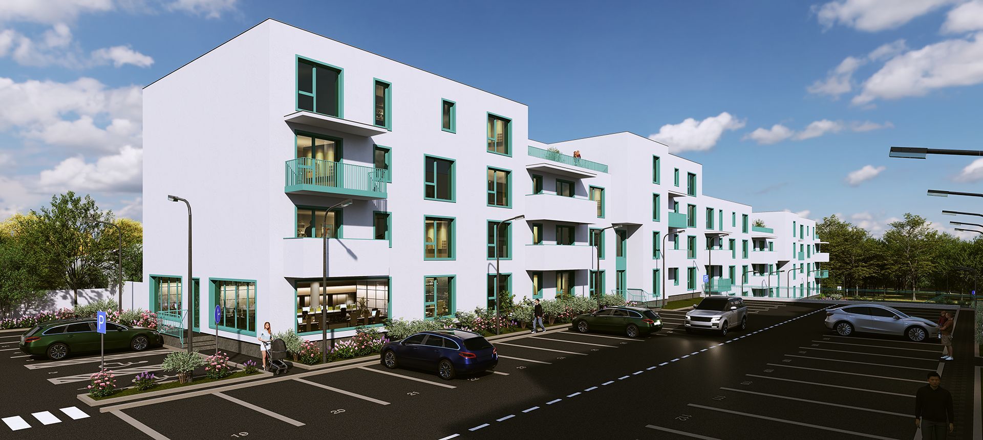 Apartament 3 camere cu 92mp gradina - 181,94mp - CITY NORD 1 Decembrie - Poză 3