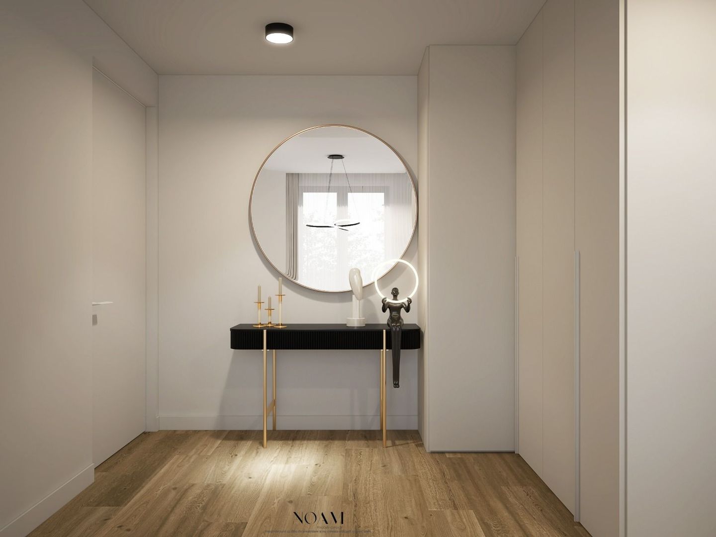Apartament cu 2 camere mobilat la inchiriere in Amber Forest - Poză 4