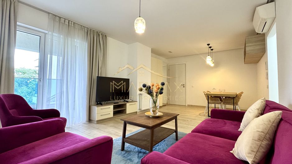 Apartament cu 3 camere ***Mobilat Complet***// Floreasca - Lake View / 1 Parking - Poză 1