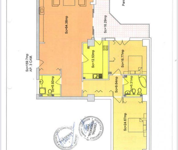 Apartament 3 camere Stefan cel Mare | Central Park - Poză 4