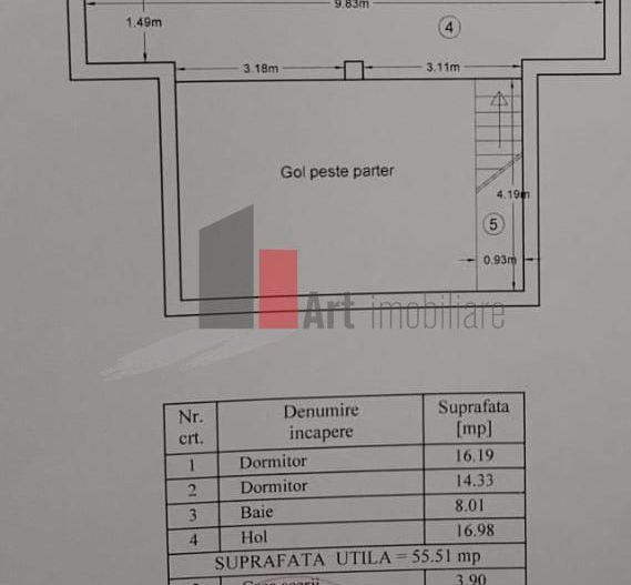 Casa de vanzare Domnesti - Schiță 11