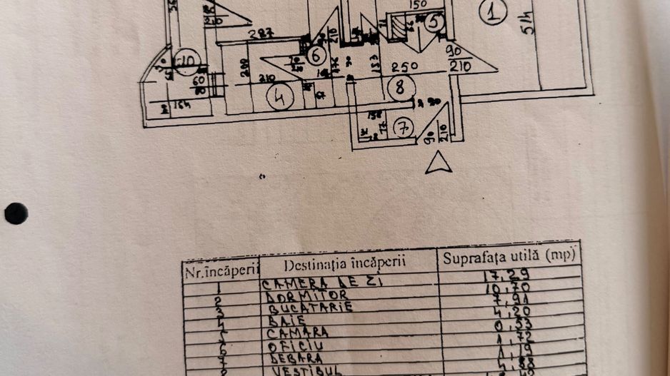 APARTAMENT 2 CAMERE  | 400M DINSTANTA METROU | CENTRALA PROPRIE - Schiță 9