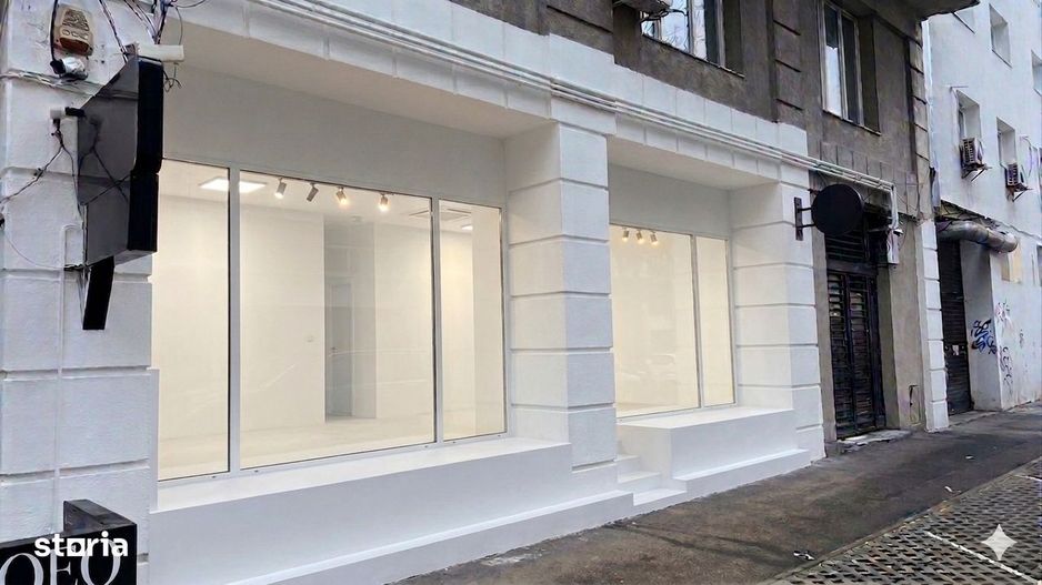 Spațiu comercial stradal – Calea Victoriei | 40 mp | Vitrină 7 m - Poză 1