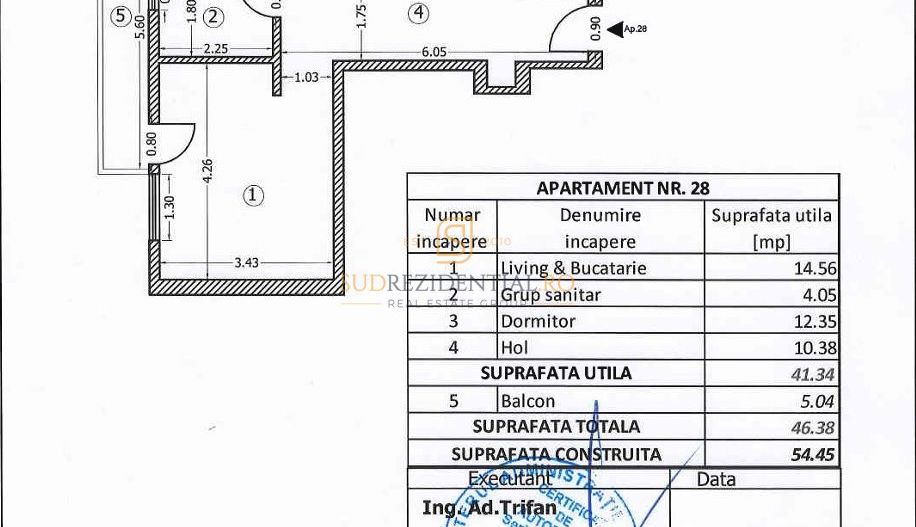 2 Camere | Rahova Confort Urban | Parcare inclusa - Schiță 8