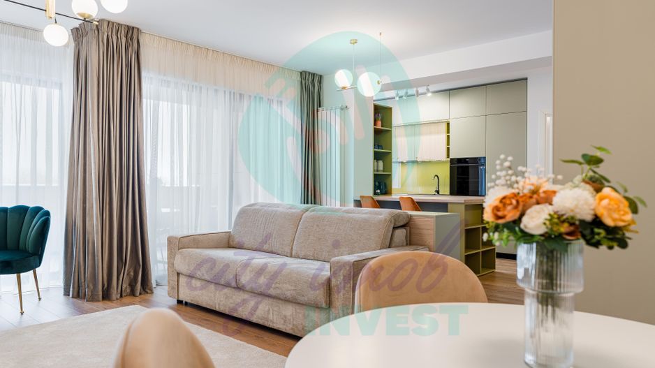 2 camere, suprafata 83 mp, terasa si loc parcare - PRIMA INCHIRIERE - Poză 1