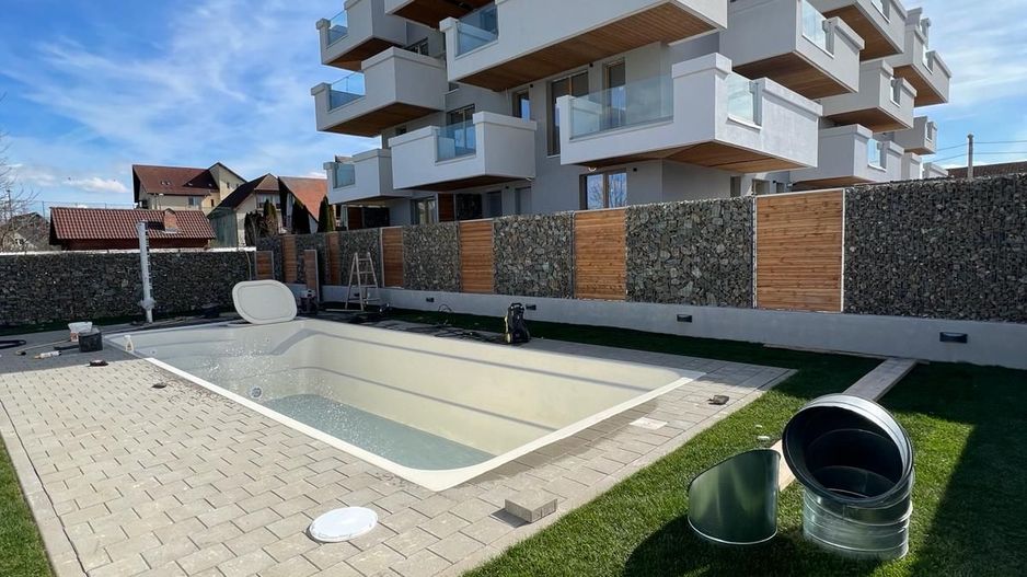 Chirie apartament 3 camere - piscina - parcare subterana, Sibiu - Poză 3