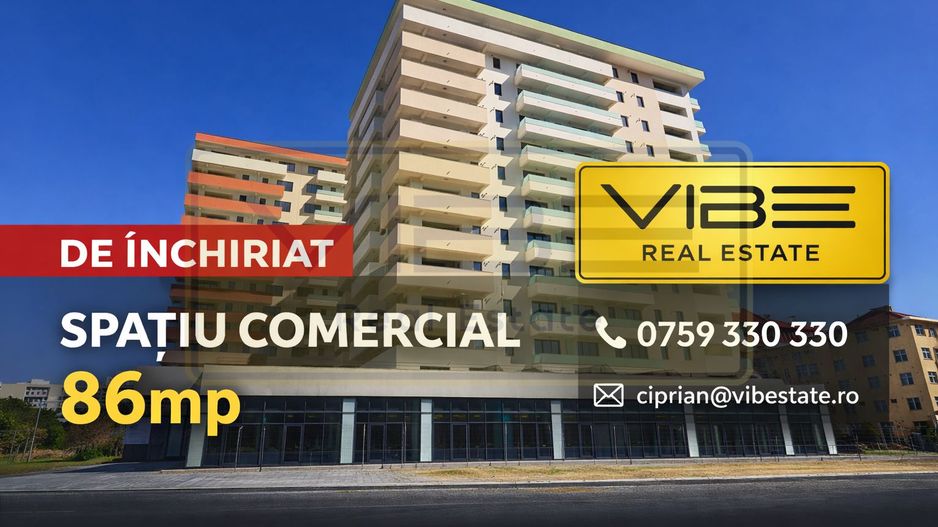 Spatiu comercial / Office NOU Podu Ros - Piata Nicolina - Poză 1